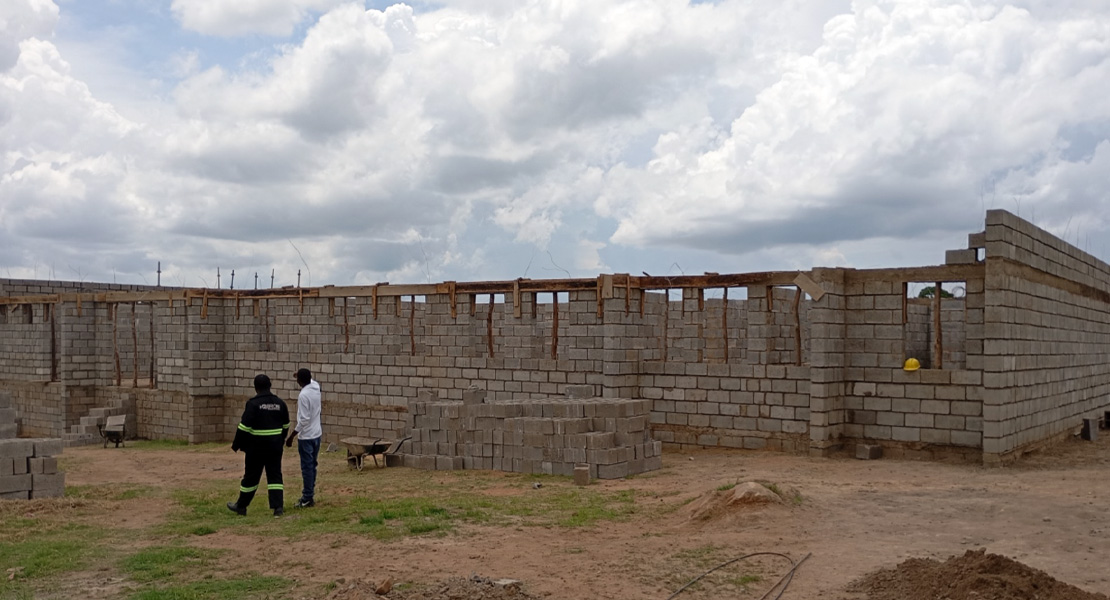 Under construction at Chigodi T/A Mazengera, Lilongwe
